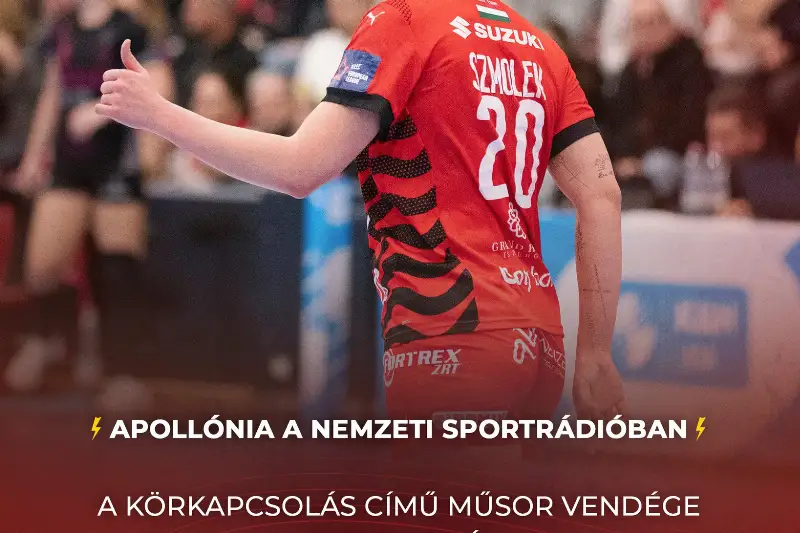 SZMOLEK APOLLÓNIA A NEMZETI SPORTRÁDIÓBAN 