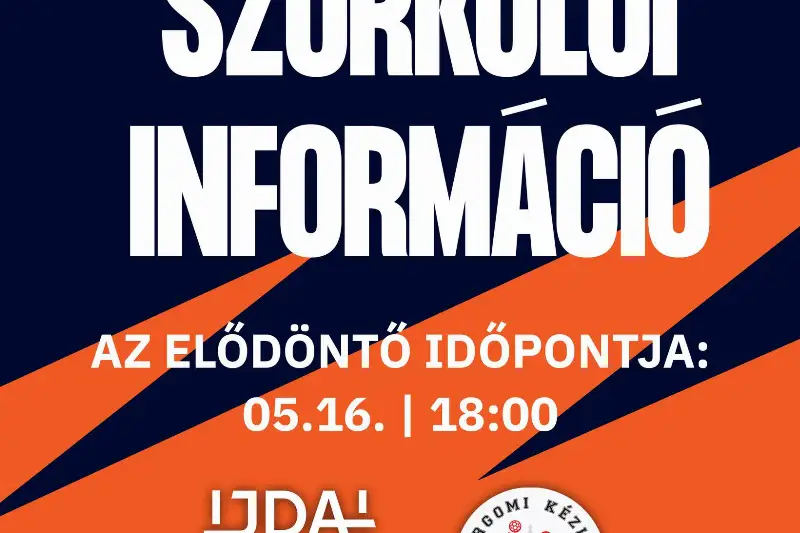  SZURKOLÓI  INFORMÁCIÓ