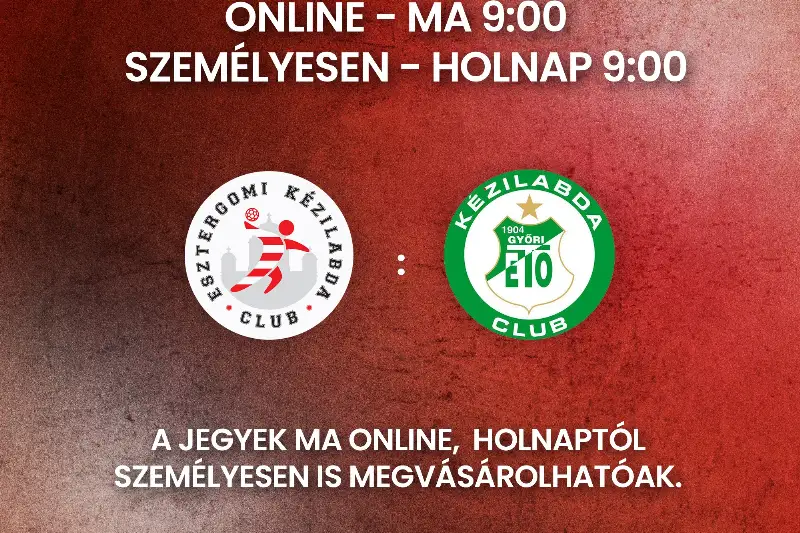  JEGYÉRTÉKESÍTÉS KEZDETE!  