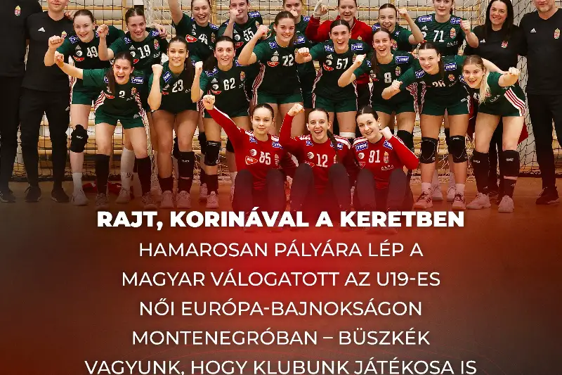 RAJTOL AZ U19-ES EURÓPA-BAJNOKSÁG KORINÁVAL A KERETBEN 