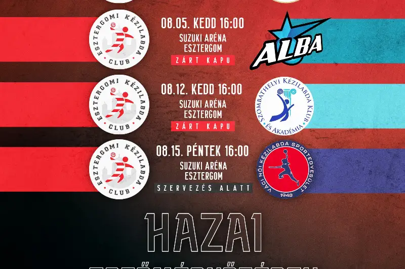 TÁJÉKOZTATÓ A HAZAI EDZŐMÉRKŐZÉSEKRŐL