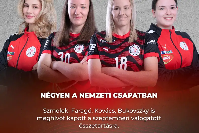 NÉGY ESZTERGOMI A VÁLOGATOTTBAN