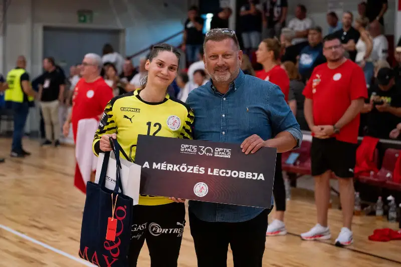  A MÉRKŐZÉS LEGJOBBJA  HERCZEG FANNI
