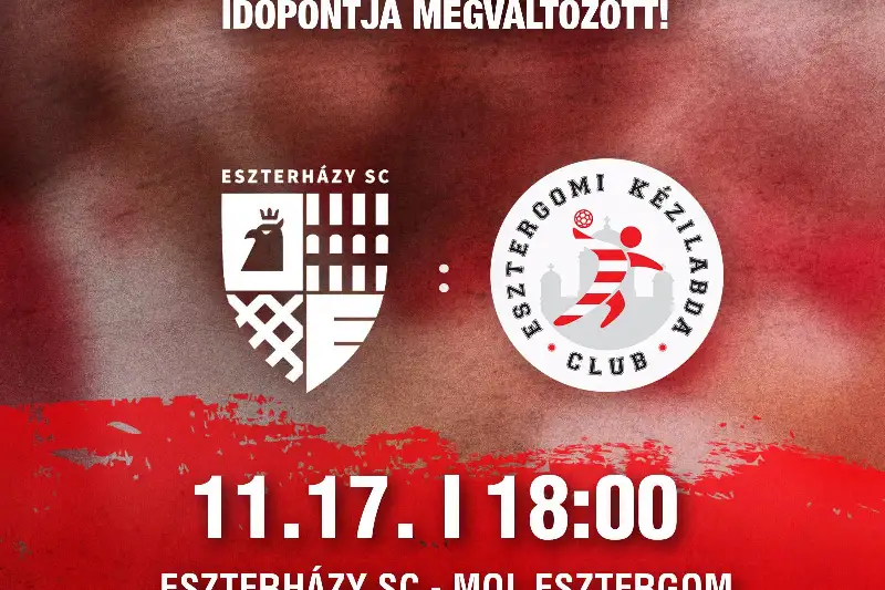  IDŐPONT VÁLTOZÁS ESZTERHÁZY SC