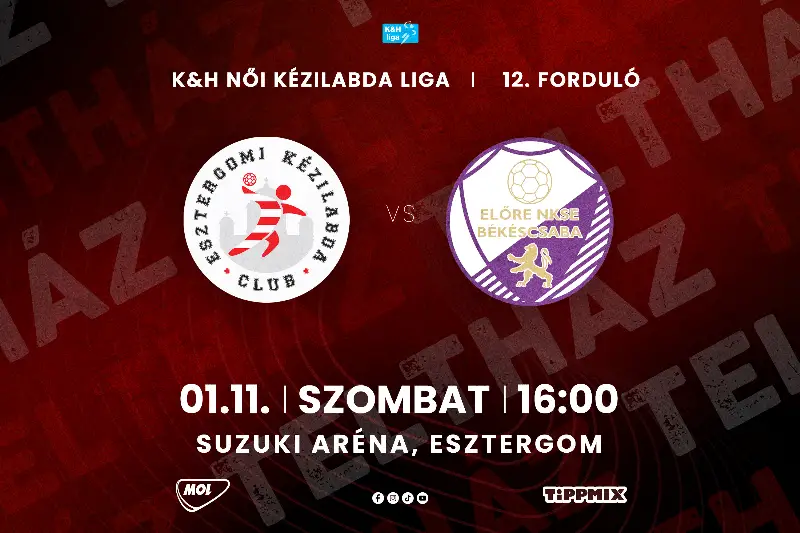 TELTHÁZMOL ESZTERGOM – TAPPE-BÉKÉSCSABAI ELŐRE NKSE