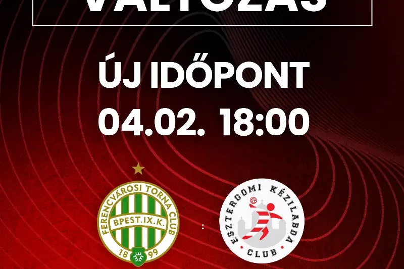 VÁLTOZÁSÚJ IDŐPONT